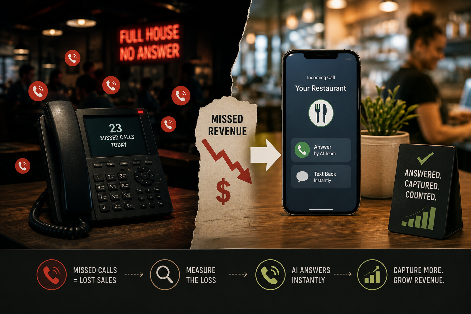 restaurant phone calls go unanswered